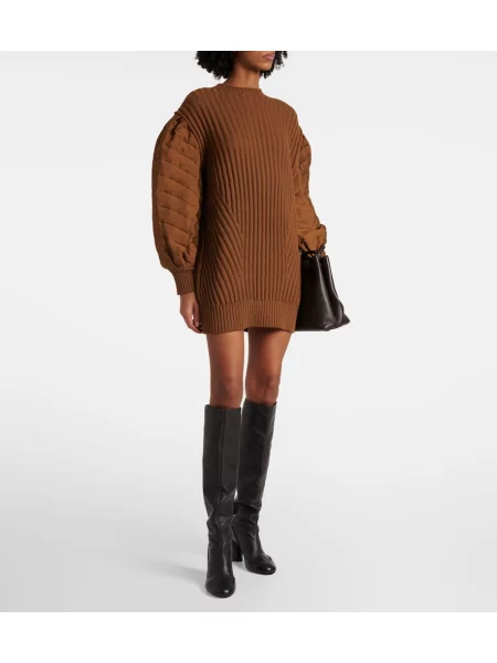 Rochie Max Mara de lână maro