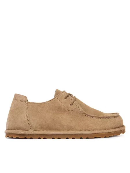 Birkenstock Обувки Utti Lace бежов