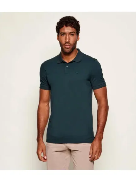 BOSS BLACK Polo Pallas | Regular Fit negru