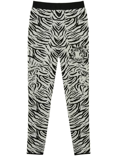 Leggings Twinset din jacard negru