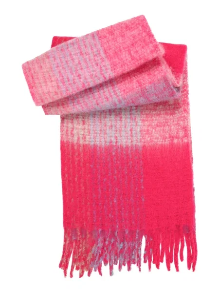 ONLY GIRLS Sál KOGSANNE világoskék magenta rózsaszín
