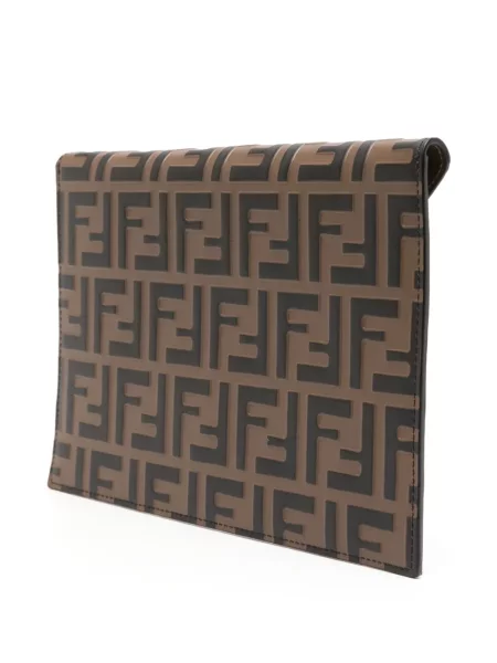 Geantă Fendi din piele maro