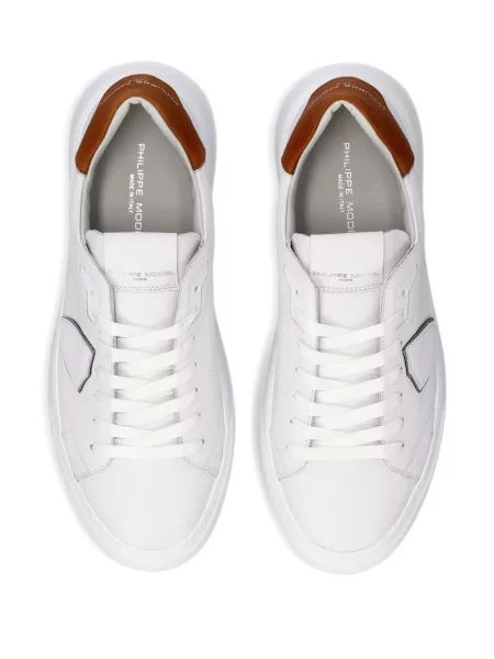 Sneakerși Philippe Model Paris din piele alb