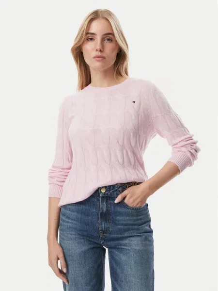 Svetr Tommy Hilfiger růžový