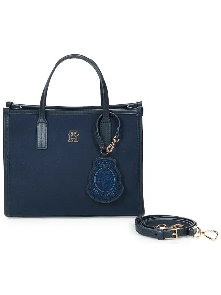 Pisemska torbica Tommy Hilfiger modra