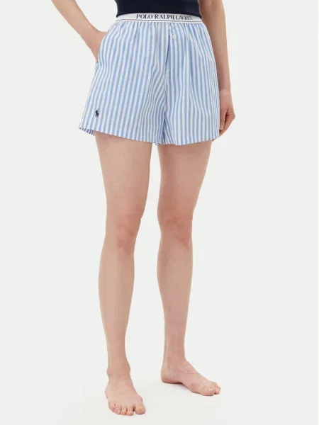 Polo Ralph Lauren Pantaloni scurți pijama albastru