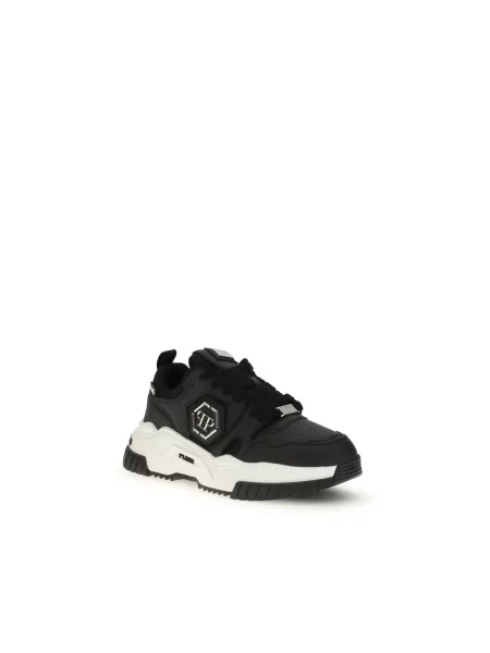Sneakersy Philipp Plein skórzane czarne