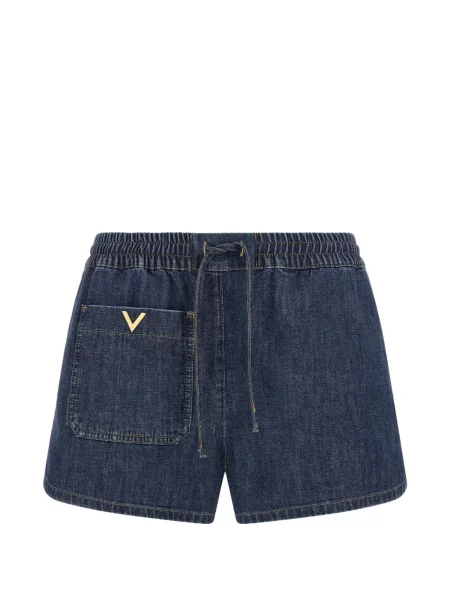 Pantaloni scurți Valentino Garavani albastru