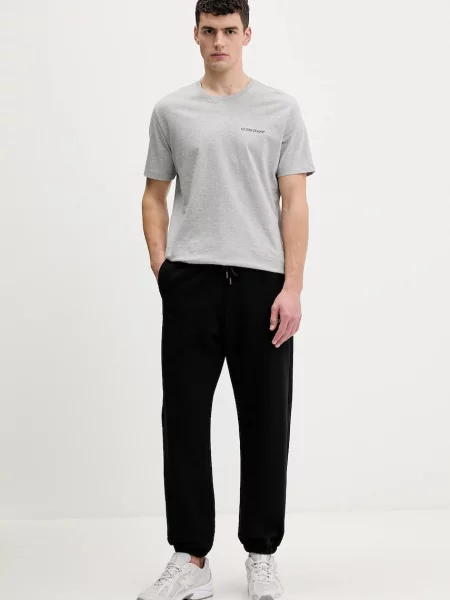 Спортивні штани Guess Jeans однотонні чорний