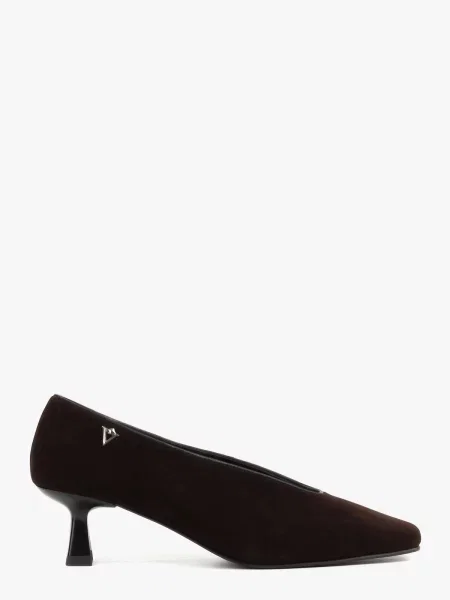 Замшеві Туфлі-човники ILVI коричневий