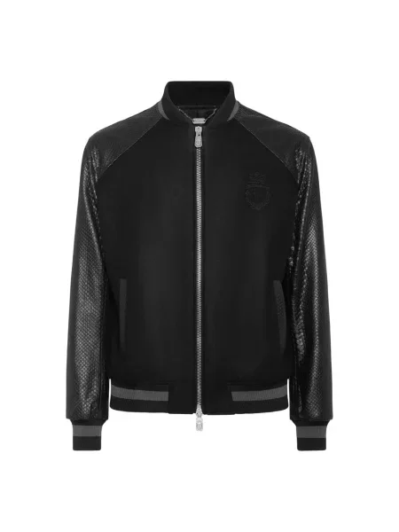 Kurtka bomber Billionaire czarny