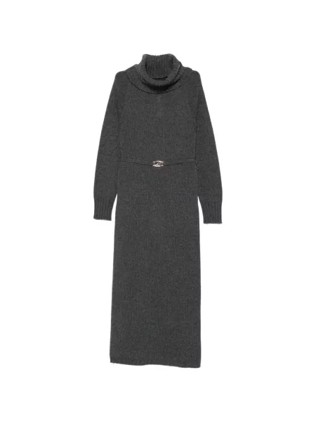 Rochie maxi Twinset gri