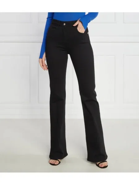 Patrizia Pepe Blugi | flare fit negru