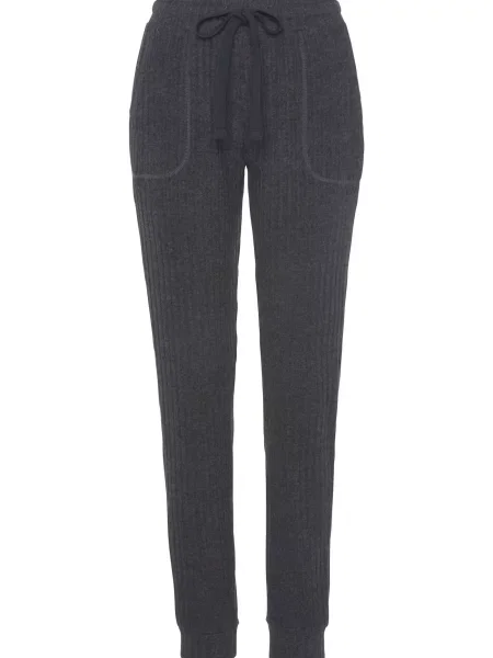 LASCANA Pantaloni metalic gri