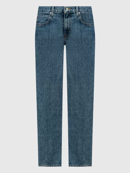 Джинси Tessa з ефектом потертості Slvrlake сині