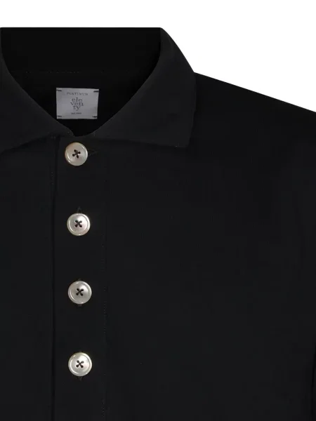 Tricou polo Eleventy negru