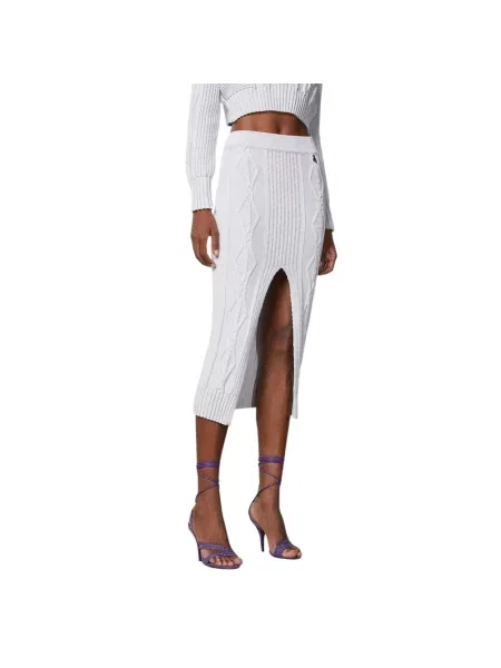 Spódnica midi Patrizia Pepe biała