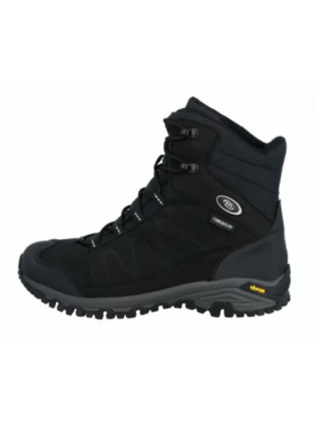 Buty trekkingowe Brütting skórzane czarne