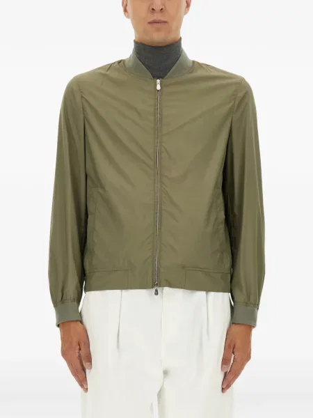 Geacă bomber Brunello Cucinelli verde