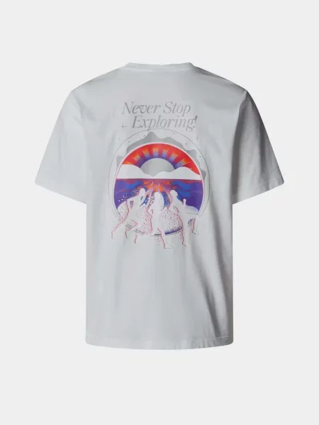 Футболка The North Face білий