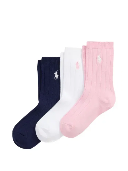 Skarpety dziecięce Polo Ralph Lauren niebieskie