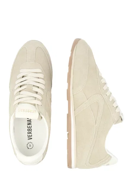 Verbenas JAMAICA SERRAJE SAND sneakers pentru femei din piele întoarsă bej