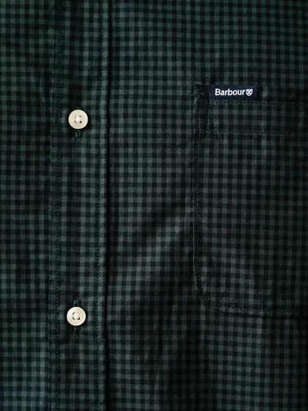 Μακρυμάνικο μακρύς πουκάμισο Barbour πράσινο