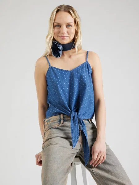 ONLY Top ONLNOVA moder denim / off-bela bela