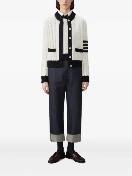 Top Thom Browne de lână