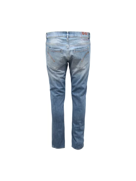Skinny jeansy skinny Dondup niebieskie