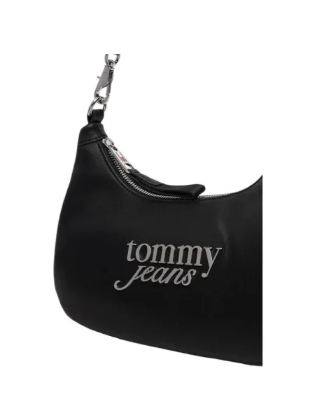 Kabelka Tommy Jeans Tjw Bold Script Shoulder Bag čierna