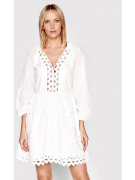 Silvian Heach Rochie PRISHI alb