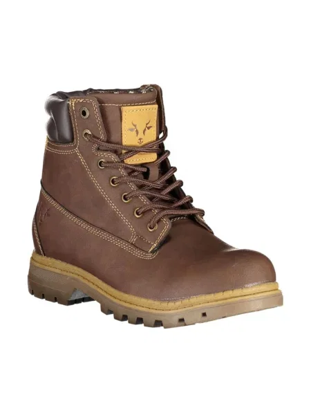 Buty do kostki Carrera o krotszym kroju eleganckie brązowe