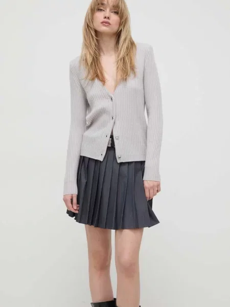 IRO cardigan din casmir light gri