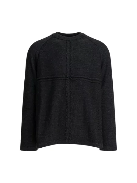 Sweter Comme Des Garcons wełniany szary