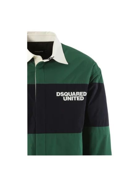Koszula Dsquared2 zielona
