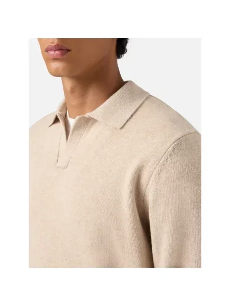 Sweter Mc2 Saint Barth wełniany beżowy