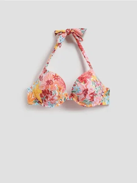 Reserved Верх пляжного купальника мандариновий 