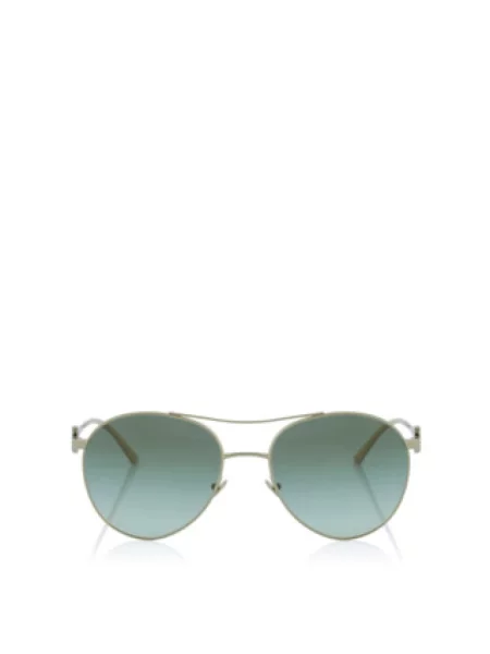 Okulary przeciwsłoneczne Giorgio Armani żółte