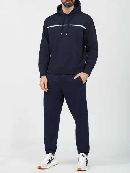 Толстовка Armani Exchange синяя