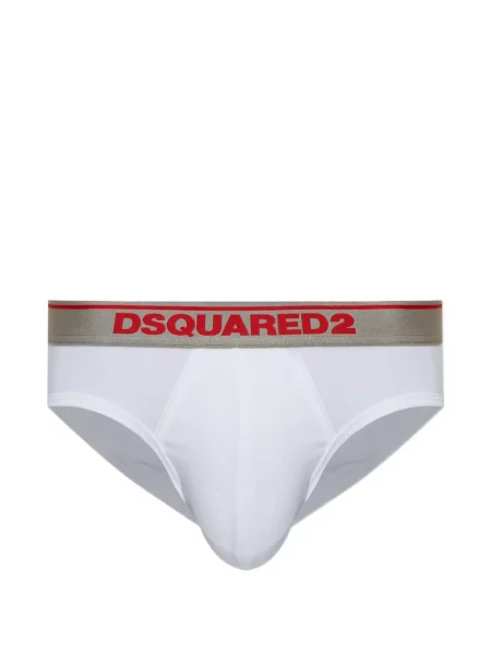 Chiloți Dsquared2 cu autograf alb