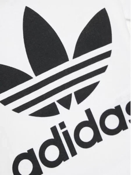 Adidas Majica Trefoil Regular Fit bela