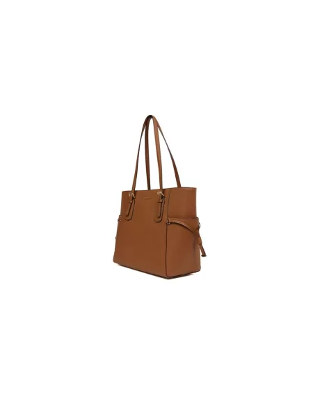 Shopperka Michael Kors skórzana brązowa
