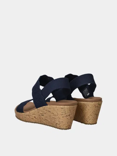 Босоніжки Skechers текстиль синій