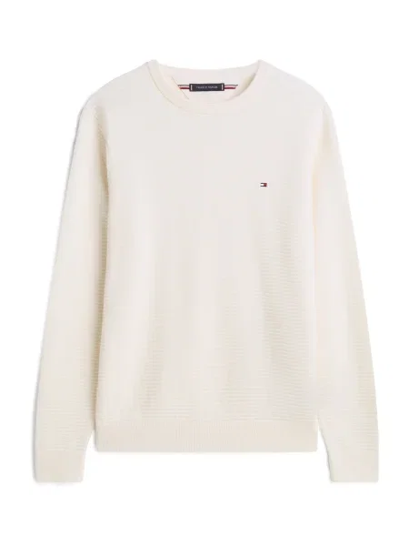 TOMMY HILFIGER Pulóver SEASONAL krém