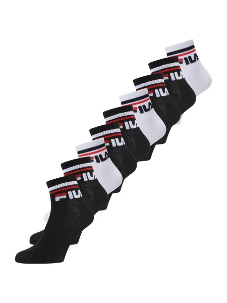FILA Șosete roșu / negru alb