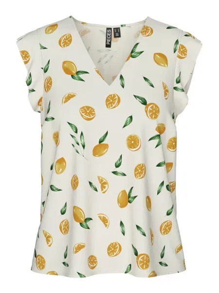 Pieces Блузка Nya Écru