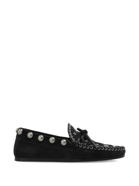 Pantofi loafer Isabel Marant cu tepi negru