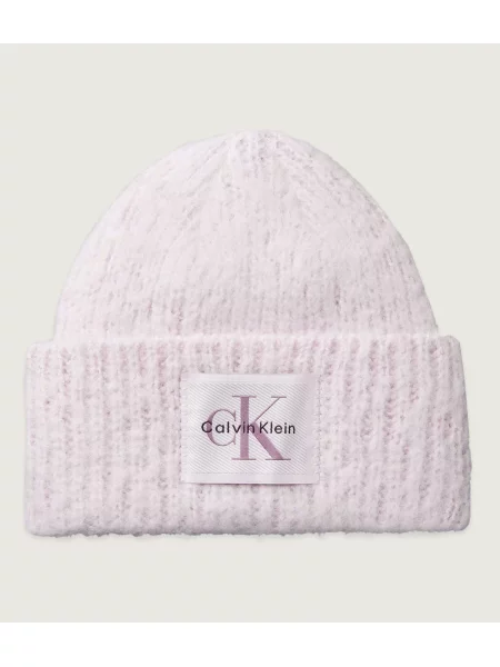 Calvin Klein Sapka gyapjú hozzáadásával rózsaszín