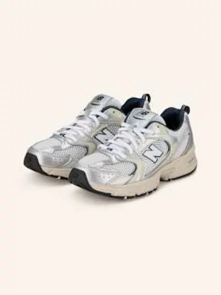 New Balance Sneakersy weiss beżowe